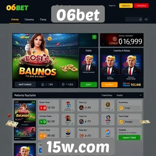 Novas funcionalidades disponíveis no site 06bet